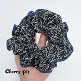 polyester floral print fabric scunchie&nbsp;